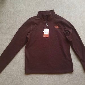 The North Face New Textured Cap Rock Pullover, size M, brown